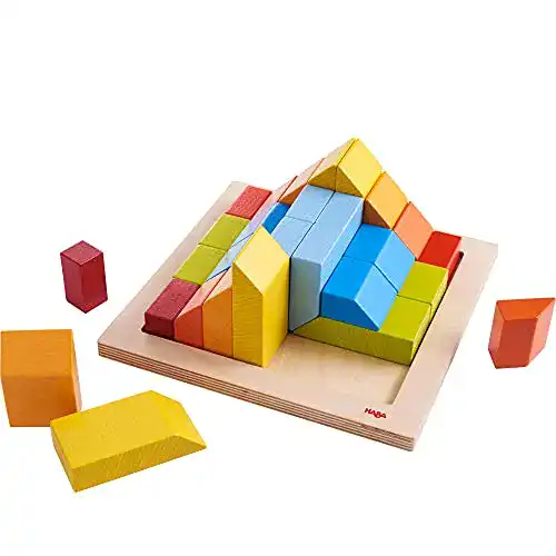 Haba-Holzspielzeug HABA 304854, 3D-Legespiel Creative Stones