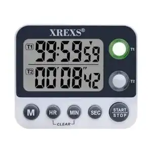 Kurzzeitwecker (digital) XREXS Digitaler Dual Küchentimer