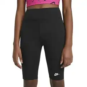 Bike-Shorts Damen Nike Bike 9 In Shorts Black/White L