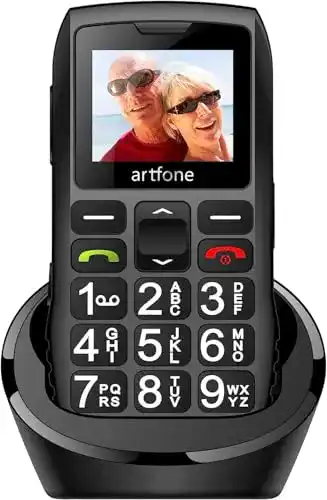 Seniorenhandy artfone Mobiltelefon, große Tasten, ohne Vertrag