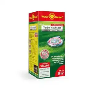 Rasen-Nachsaat WOLF Garten WOLF-Garten – Turbo- L-RS 25, rot