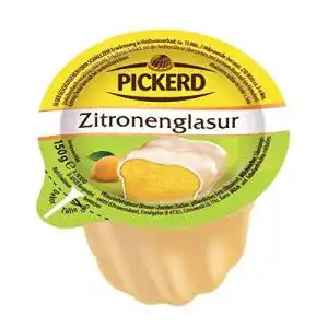 Kuchenglasur PICKERD Zitronenglasur mit bestem Zitronenöl verfeinert
