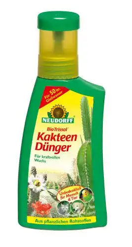 Kakteendünger Neudorff 00291 Bio Trissol Kakteen Dünger, 250 ml