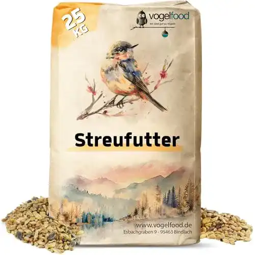 Vogelfutter samore 25 kg Streufutter für Wildvögel