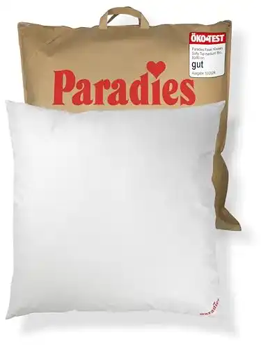 Paradies-Kopfkissen PARADIES Kopf-Kissen 80×80 cm Softy Top Bio