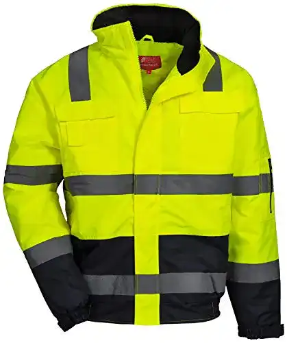 Warnjacke Nitras Motion TEX Viz 7143 EN 20471 Gelb S