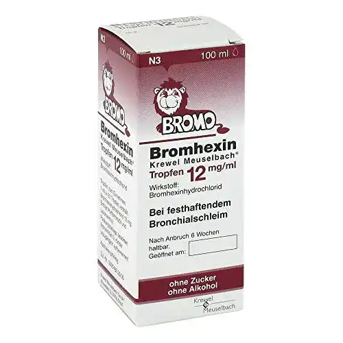 Hustentropfen Krewel Meuselbach GmbH BROMHEXIN Krewel