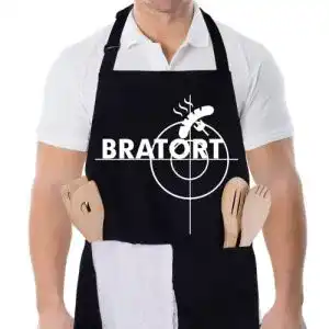 Grillschürze ADAKEL Grillschürze für Männer mit Spruch Bratort