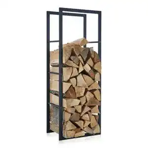 Holzlege Suleno Kaminholzregal CARDIFF Feuerholzregal Innen