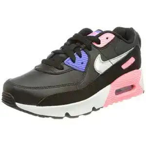 Nike-Laufschuh Damen Nike Air Max 90 Laufschuh, Black Sunset
