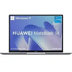 Laptop i7 HUAWEI MateBook 14 2021 Laptop, 14 Zoll 2K-FullView