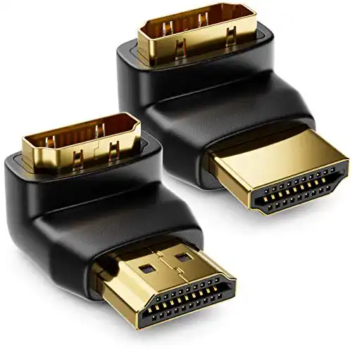 HDMI-Winkelstecker deleyCON 90° & 270° Winkeladapter im Set
