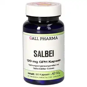Salbei-Kapseln Gall Pharma Salbei 120 mg GPH Kapseln, 60 Stück
