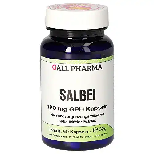 Salbei-Kapseln Gall Pharma Salbei 120 mg GPH Kapseln, 60 Stück