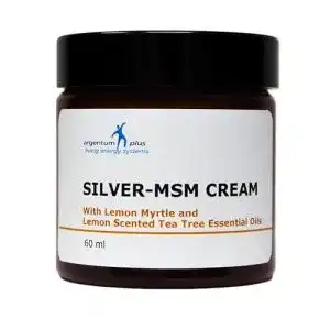 Silbercreme argentum plus Silber-MSM Crème mit Zitronenmyrte