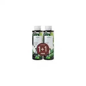 Korres-Duschgel Korres 1+1 Duschgel Duo, Mint Tea