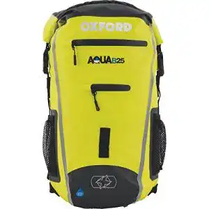 Motorradrucksack Oxford Aqua B-25 Rucksack, Black/Fluorescent