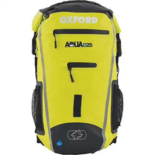 Motorradrucksack Oxford Aqua B-25 Rucksack, Black/Fluorescent