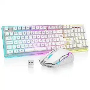 Wireless-Gaming-Tastatur RedThunder K10 Tastatur u. Maus Set
