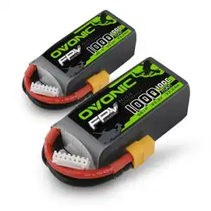 6S-LiPo OVONIC 6s Lipo Akku 22.2V 1000mAh 100C XT60 Stecker
