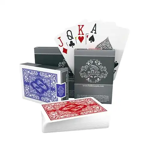 Pokerkarten Bullets Playing Cards – 2X wasserfeste Designer Profi