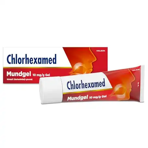 Mundsalbe Chlorhexamed 1 % Gel, 50 g, mit Chlorhexidin