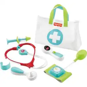 Arztkoffer Kind Fisher-Price DVH14 Arzttasche 7-teiliger Doktorkoffer