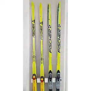 Langlaufski Clipboart ® Skating Ski Wandhalterung 2 Paar Ski
