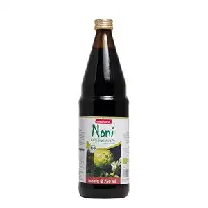 Noni-Saft MEDICURA Bio Noni 100 % Direktsaft, 750 ml Glasflasche