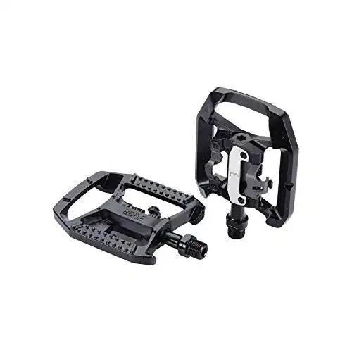 Kombipedal BBB Cycling Fahrrad Pedale SPD Klickpedale Set