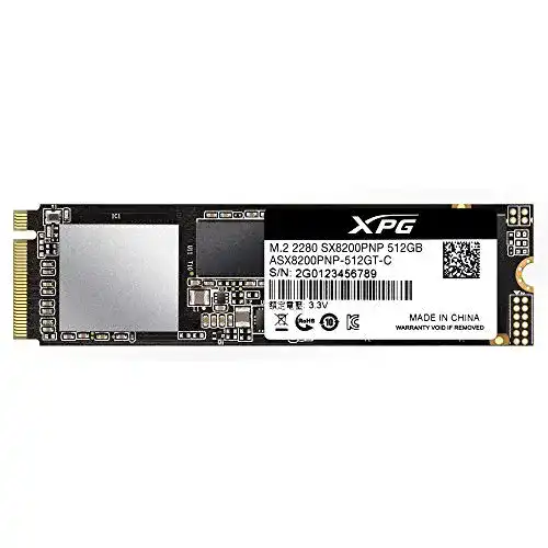 Adata-SSD ADATA XPG SX8200 Pro 512GB M.2 Solid State Drive