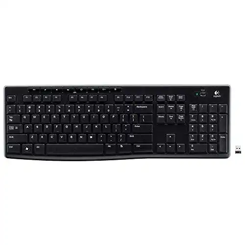 Logitech-Tastatur Logitech K270 Kabellose Tastatur, US QWERTY