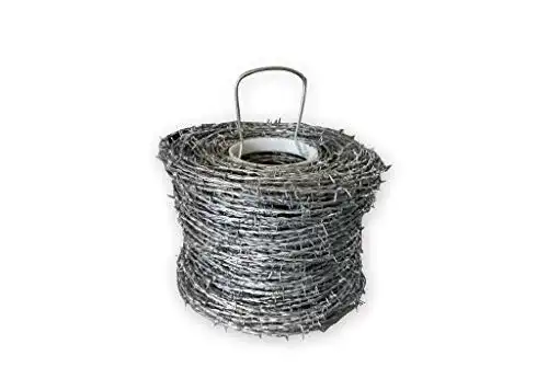 Stacheldraht Bauzaunwelt Ø ca. 1,7 mm, 250 m auf Rolle