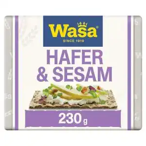 Wasa-Knäckebrot Wasa Knäckebrot Hafer & Sesam, 12 x 230g