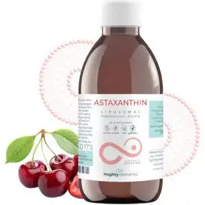 Astaxanthin Mighty Elements Liposomales (8 mg), 50 Portionen