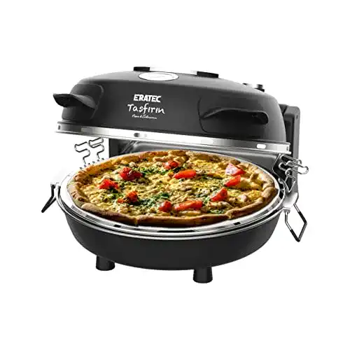 Pizza-Raclette ERATEC – Pizzamaker SET PM-27. Elektrischer