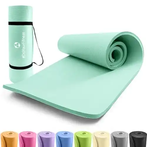 Gymnastikmatte 1,5 cm #DoYourFitness x WFX Premium rutschfest