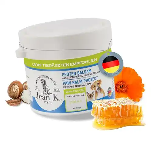 Pfotenbalsam Jean K. – vet ® gegen kalte und nasse Pfoten