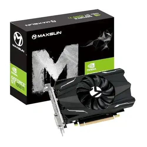 GeForce GTX 1050 Ti maxsun 4GB GDDR5 128 Bit Video Gaming