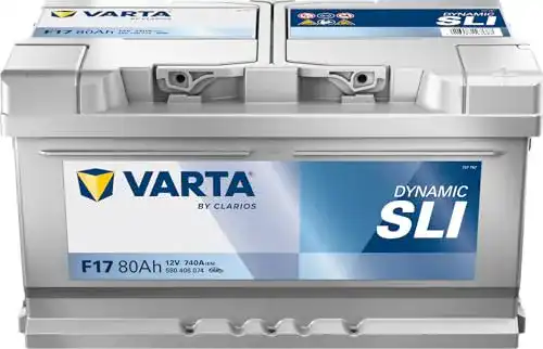 Autobatterie 80Ah Varta F17