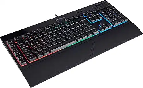 Beleuchtete Tastatur Corsair K55 Gaming Tastatur, Multi-Color