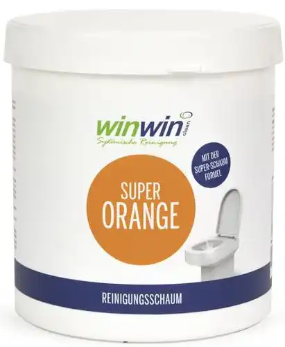 WC-Schaum winwin clean Systemische Reinigung SUPER ORANGE