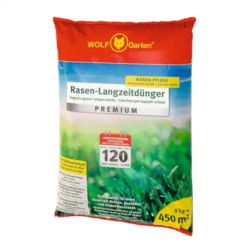 Die beste Wolf-Garten-Rasendünger WOLF Garten, Rasen-Langzeitdünger 2026 Test Bestseller Wolf-Garten-Rasendünger WOLF Garten, Rasen-Langzeitdünger