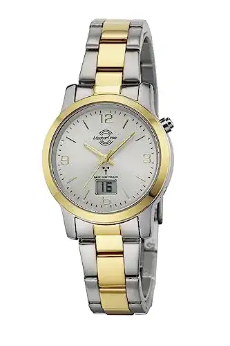 Funk-Solaruhr Damen Master Time Funk Quarz Damen Uhr Analog-Digital