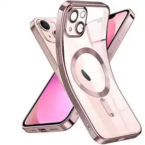 iPhone-13-Clear-Case mit Magsafe YisrLery Clear Magnetic