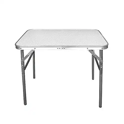 Campingtisch Wohaga klappbarer Alutisch 75x55x60cm