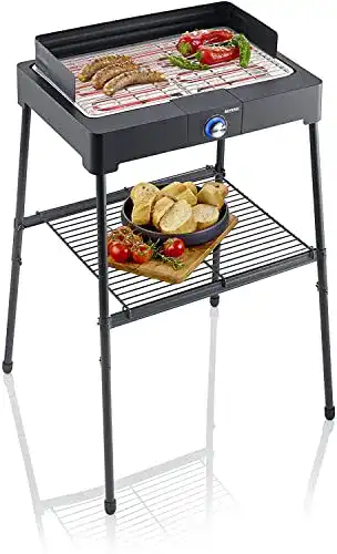 Severin-Elektrogrill SEVERIN Standgrill mit Edelstahl-Grillrost