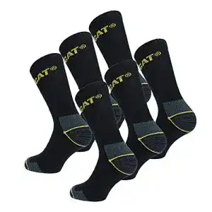 Arbeitssocken Caterpillar CAT Herren Universal, Gr.- 35-40 EU, 6 Paar