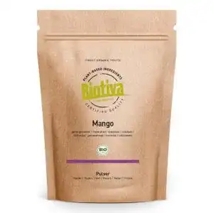 Amchur Biotiva Mango Pulver Bio gefriergetrocknet 110g