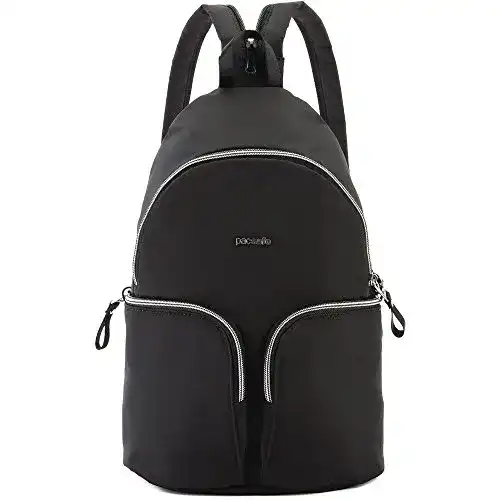 Pacsafe-Rucksack Pacsafe Uni Stylesafe Sling Backpack, Black, M